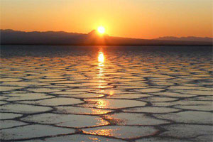 Tour to Isfahan , Salt lake.